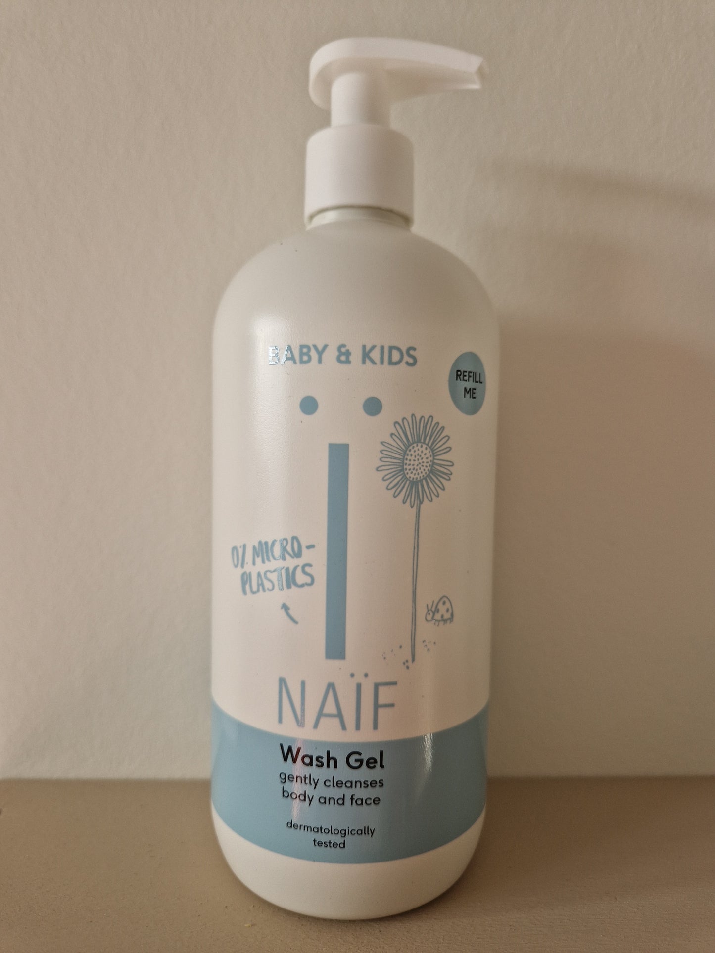 Naif Reinigende Wasgel voor Baby & Kids - 500 ml