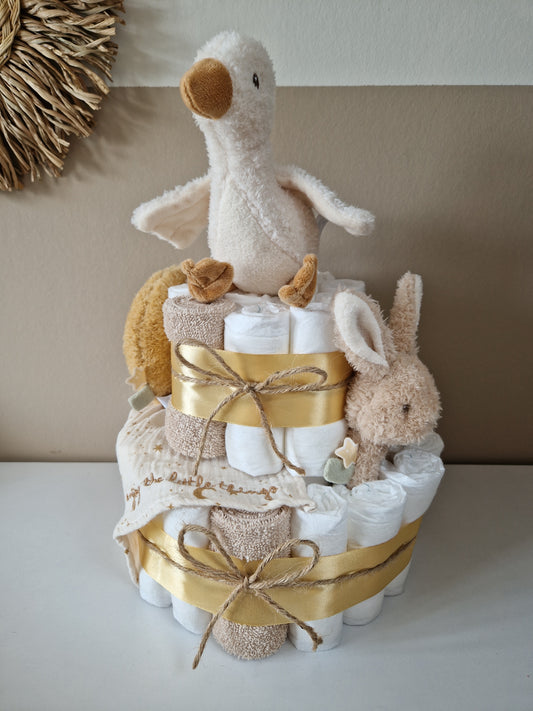 Little Dutch Newborn Naturals Luiertaart Neutraal