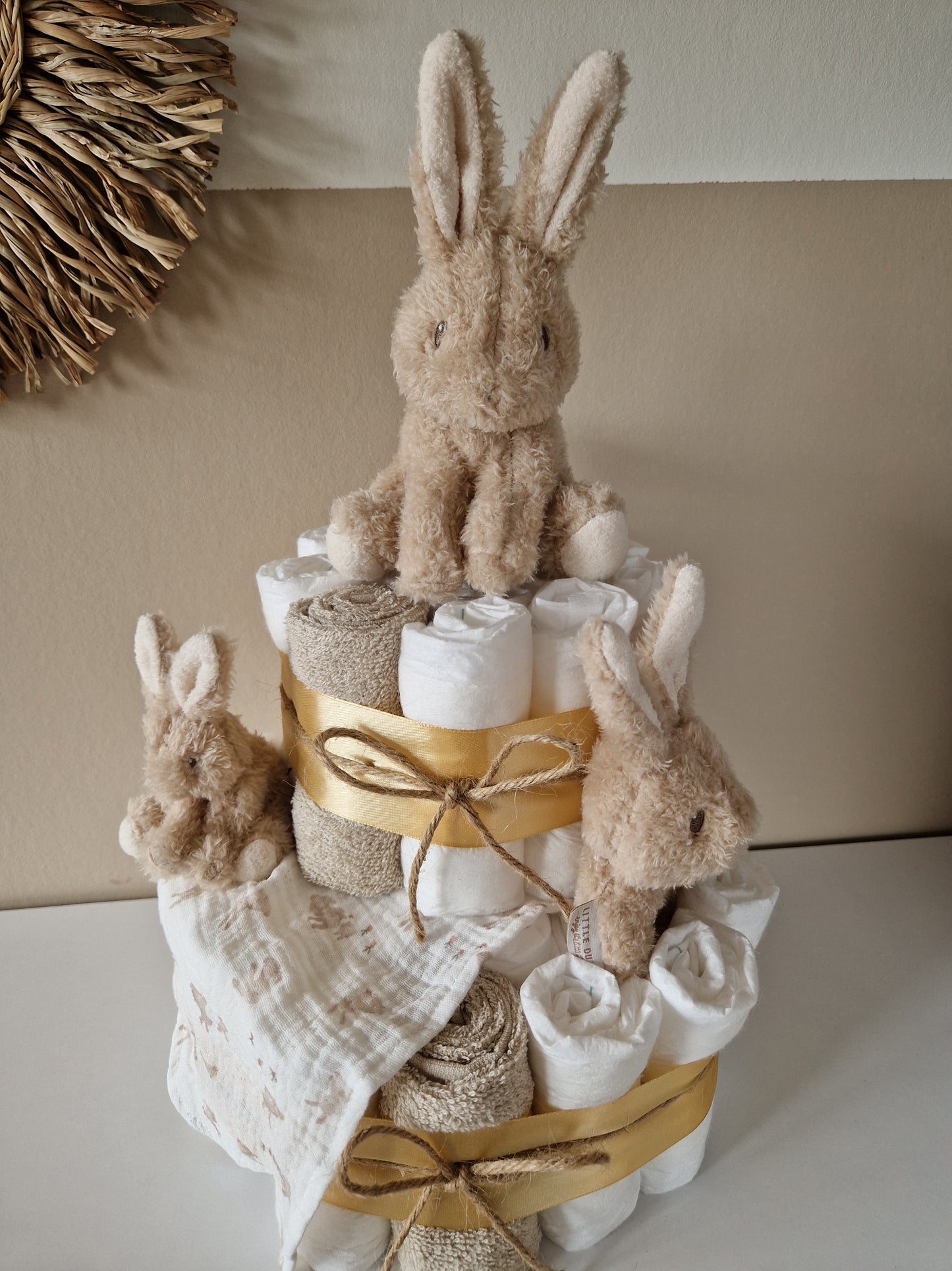 Little Dutch Baby Bunny Luiertaart Neutraal