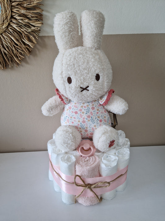 Nijntje x Little Dutch Vintage Little Flower luiertaart small