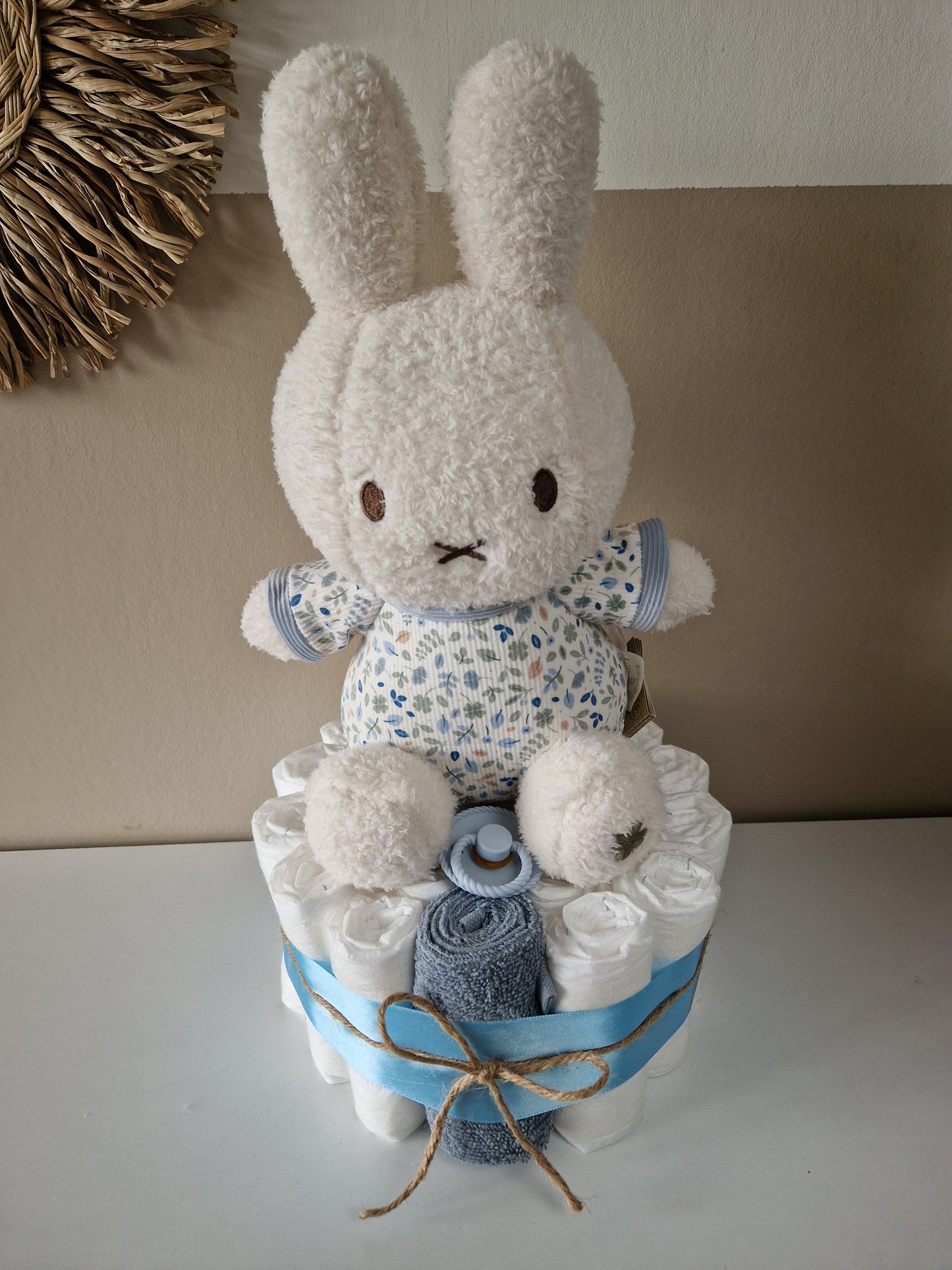 Nijntje x Little Dutch Lucky Leaves Luiertaart small jongen