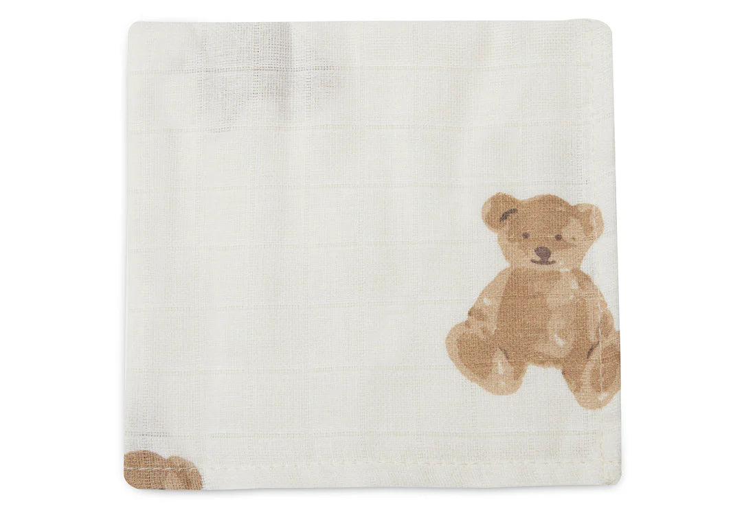 Jollein Monddoekjes Teddy Bear 3-pack